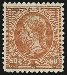 Sale 946, Lot 737, 1894 Unwatermarked Bureau Issue (Scott 246-263)