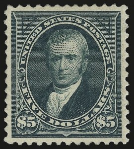 Sale 946, Lot 747, 1894 Unwatermarked Bureau Issue (Scott 246-263)