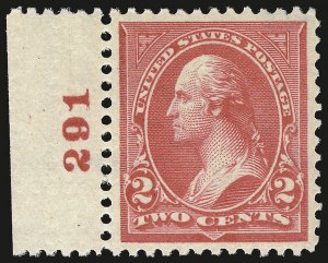 Sale 946, Lot 748, 1895 Watermarked Bureau Issue (Scott 264-278)
