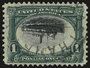 Sale 946, Lot 808, 1901 Pan-American Issue (Scott 294-299)