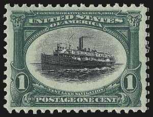 Sale 946, Lot 812, 1901 Pan-American Issue (Scott 294-299)