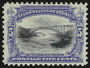 Sale 946, Lot 822, 1901 Pan-American Issue (Scott 294-299)