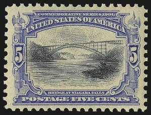 Sale 946, Lot 823, 1901 Pan-American Issue (Scott 294-299)