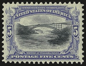 Sale 946, Lot 824, 1901 Pan-American Issue (Scott 294-299)