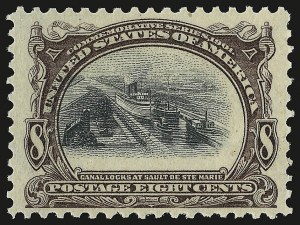 Sale 946, Lot 832, 1901 Pan-American Issue (Scott 294-299)