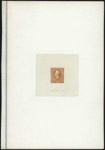 Sale 946, Lot 86, Essays, Proofs and Specimens