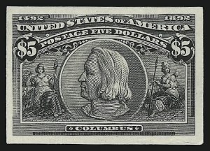 Sale 946, Lot 89, Essays, Proofs and Specimens