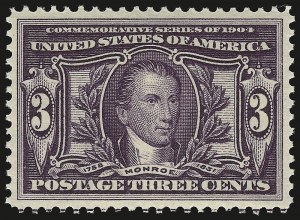 Sale 946, Lot 895, 1904 Louisiana Purchase Issue (Scott 323-327)