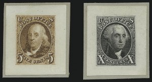 Sale 946, Lot 9, Essays, Proofs and Specimens