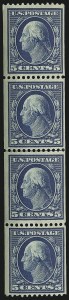 Sale 946, Lot 921, 1908-10 Washington-Franklin Issues (Scott 331-356)