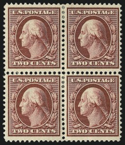Sale 946, Lot 965, 1910-13 Washington-Franklin Issue (Scott 374-396)