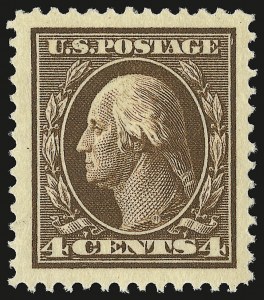 Sale 946, Lot 967, 1910-13 Washington-Franklin Issue (Scott 374-396)