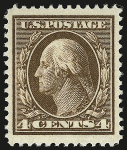Sale 946, Lot 971, 1910-13 Washington-Franklin Issue (Scott 374-396)