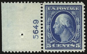 Sale 946, Lot 972, 1910-13 Washington-Franklin Issue (Scott 374-396)