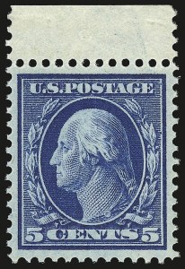 Sale 946, Lot 973, 1910-13 Washington-Franklin Issue (Scott 374-396)