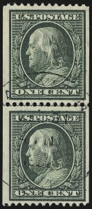 Sale 946, Lot 978, 1910-13 Washington-Franklin Issue (Scott 374-396)