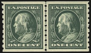 Sale 946, Lot 985, 1910-13 Washington-Franklin Issue (Scott 374-396)