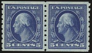 Sale 946, Lot 993, 1910-13 Washington-Franklin Issue (Scott 374-396)