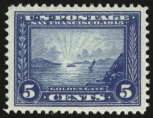 Sale 946, Lot 999, 1913-15 Panama-Pacific Issue (Scott 397-404)