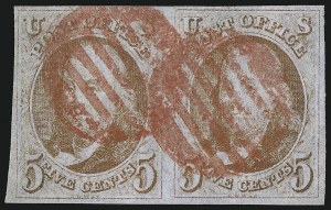Sale 951, Lot 4, 1847 Issue
