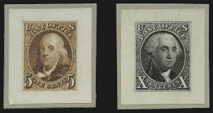 Sale 953, Lot 1, Essays, Proofs and Specimens