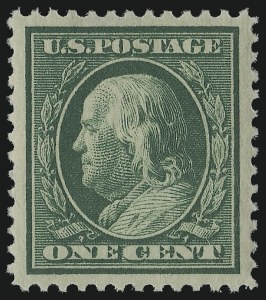 Sale Number 953, Lot Number 1021, 1910-13 Washington-Franklin Issue (Scott 374-396)