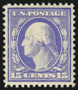 Sale 953, Lot 1031, 1910-13 Washington-Franklin Issue (Scott 374-396)