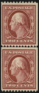 Sale 953, Lot 1036, 1910-13 Washington-Franklin Issue (Scott 374-396)