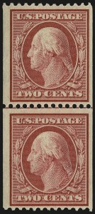 Sale 953, Lot 1037, 1910-13 Washington-Franklin Issue (Scott 374-396)