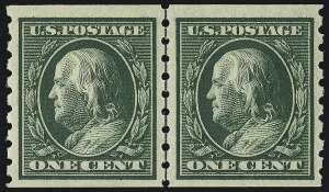 Sale 953, Lot 1045, 1910-13 Washington-Franklin Issue (Scott 374-396)