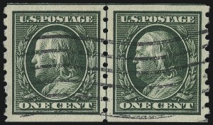 Sale Number 953, Lot Number 1047, 1910-13 Washington-Franklin Issue (Scott 374-396)