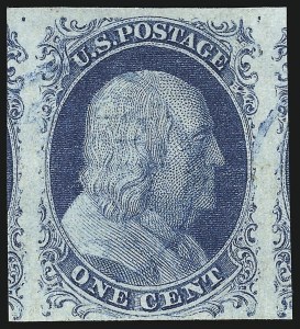 Sale 953, Lot 105, 1851-56 Issue (Scott 5-17)