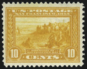 Sale 953, Lot 1055, 1913-15 Panama-Pacific Issue (Scott 397-404)