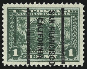 Sale 953, Lot 1056, 1913-15 Panama-Pacific Issue (Scott 397-404)