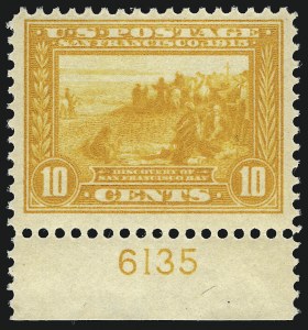 Sale 953, Lot 1065, 1913-15 Panama-Pacific Issue (Scott 397-404)