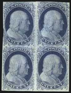 Sale 953, Lot 106A, 1851-56 Issue (Scott 5-17)