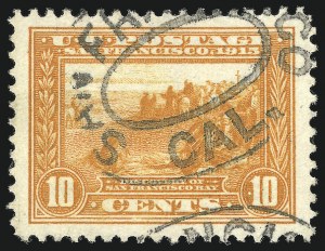 Sale 953, Lot 1071, 1913-15 Panama-Pacific Issue (Scott 397-404)