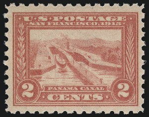 Sale 953, Lot 1074, 1913-15 Panama-Pacific Issue (Scott 397-404)