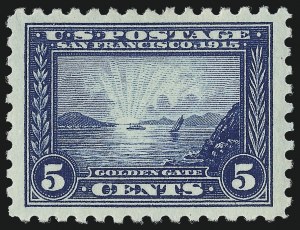 Sale 953, Lot 1077, 1913-15 Panama-Pacific Issue (Scott 397-404)