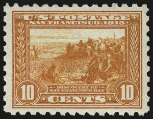Sale 953, Lot 1079, 1913-15 Panama-Pacific Issue (Scott 397-404)