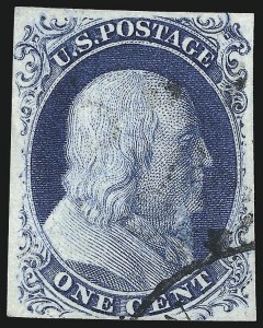Sale 953, Lot 108, 1851-56 Issue (Scott 5-17)