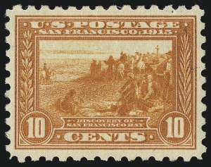 Sale 953, Lot 1080, 1913-15 Panama-Pacific Issue (Scott 397-404)