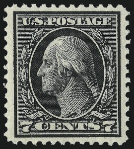 Sale 953, Lot 1088, 1912-14 Washington-Franklin Issue (Scott 405-423)