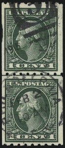 Sale 953, Lot 1090, 1912-14 Washington-Franklin Issue (Scott 405-423)