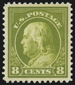 Sale 953, Lot 1095, 1912-14 Washington-Franklin Issue (Scott 405-423)