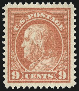 Sale 953, Lot 1096, 1912-14 Washington-Franklin Issue (Scott 405-423)