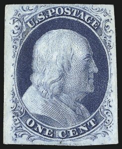 Sale Number 953, Lot Number 110, 1851-56 Issue (Scott 5-17)