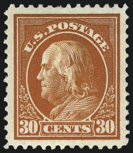 Sale 953, Lot 1102, 1912-14 Washington-Franklin Issue (Scott 405-423)