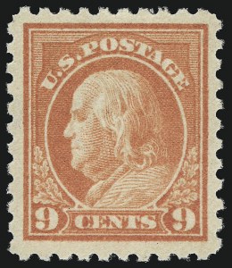 Sale 953, Lot 1116, 1913-15 Washington-Franklin Issues (Scott 424-461)