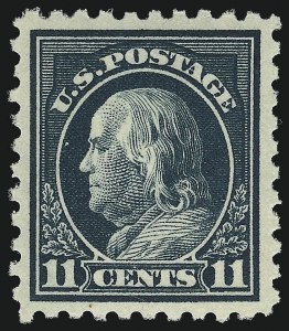 Sale 953, Lot 1118, 1913-15 Washington-Franklin Issues (Scott 424-461)